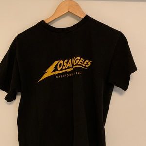 los angeles cropped brandy top